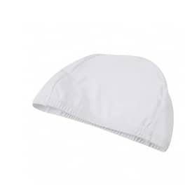 Gorra natacion tela lycra blanca